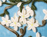 Detail of Quilled Art-Size Artist Series - Quilled Almond Blossoms, van Gogh