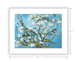 Quilled Art-Size Artist Series - Quilled Almond Blossoms, van Gogh with Dimensions