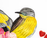 LTD Vietnam Art Series - Quilled Bird Couple