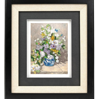 Artist series, Black frame, triple matting