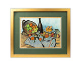 Framed Art-Size Artist Series - The Basket of Apples, Cezanne