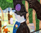 Gallery Artist Series - Quilled A Sunday Afternoon on the Island of La Grande Jatte, Seurat