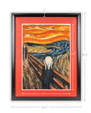 Gallery Artist Series - Quilled The Scream, Munch