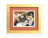 Framed Artist Series - Quilled Luncheon of the Boating Party, Renoir