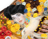 Framed Artist Series - Quilled The Lady in Gold, Klimt
