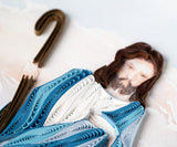 Detail of Quilled Jesus Greeting Card