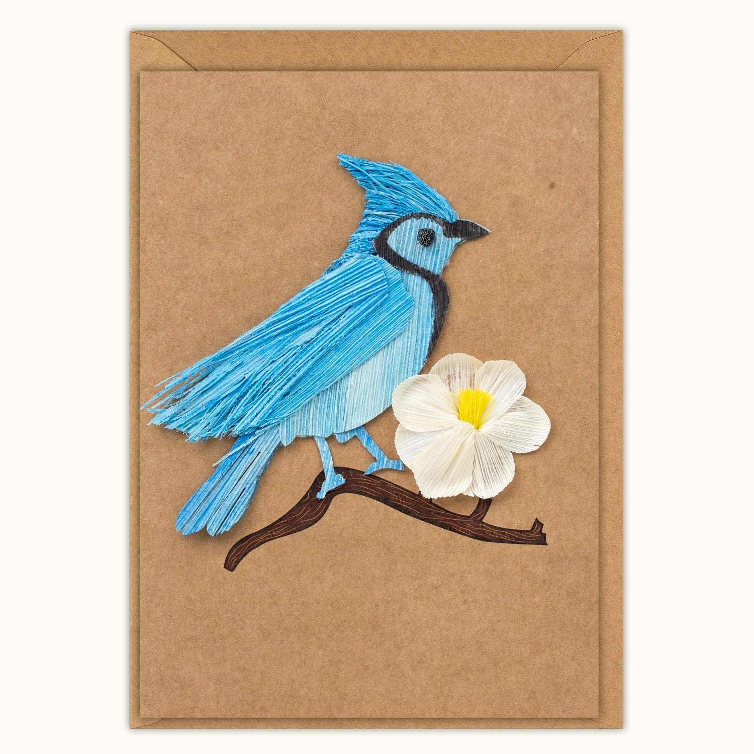 Blue Jay Handmade Greeting Card
