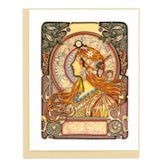 Quilled Artist Series – Zodiac, Mucha