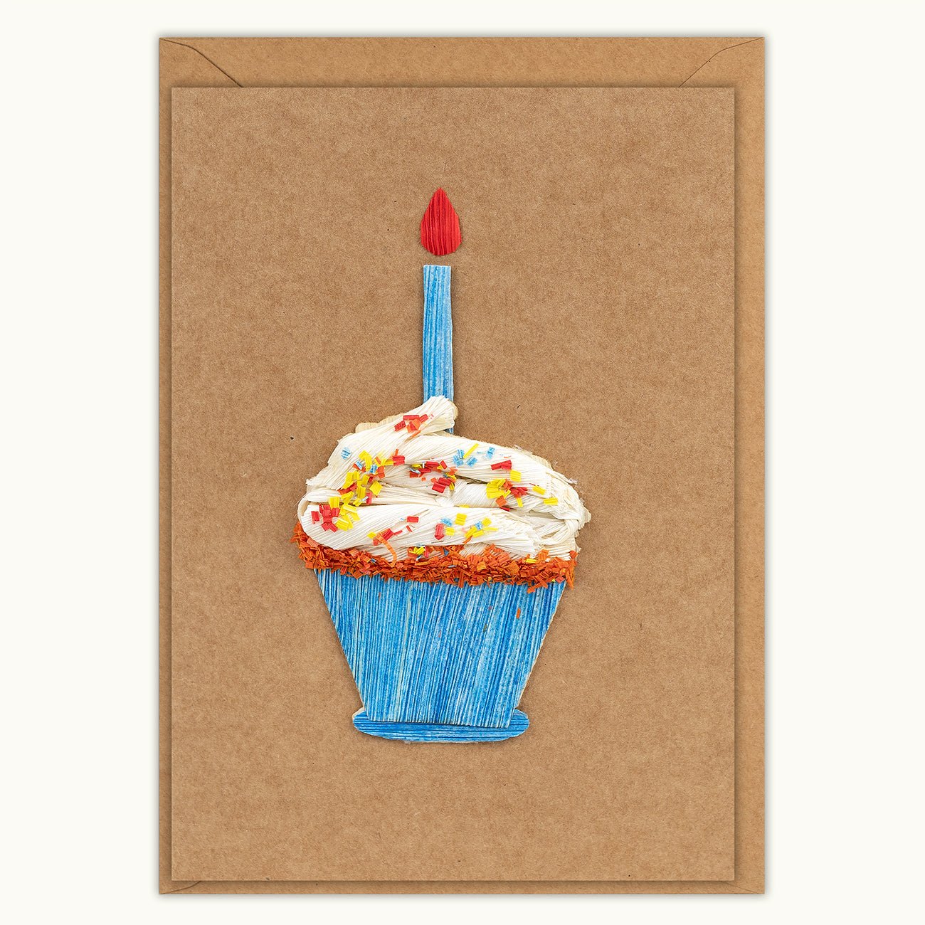 Cupcake Birthday Handmade Card - Quilling Card - Greeting Card