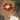 Handmade Red Poinsettia Greeting Card - Quilling Card