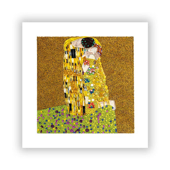 Art - Size Artist Series - The Kiss, Klimt - Quilling Card - Artist Series