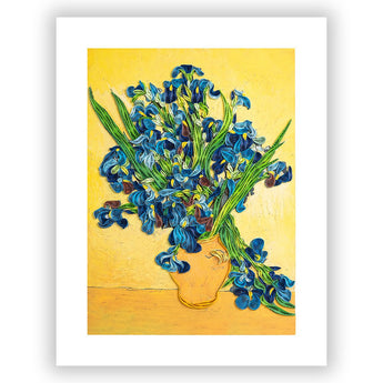 Art - Size Artist Series - Irises, Van Gogh - Quilling Card - Artist Series