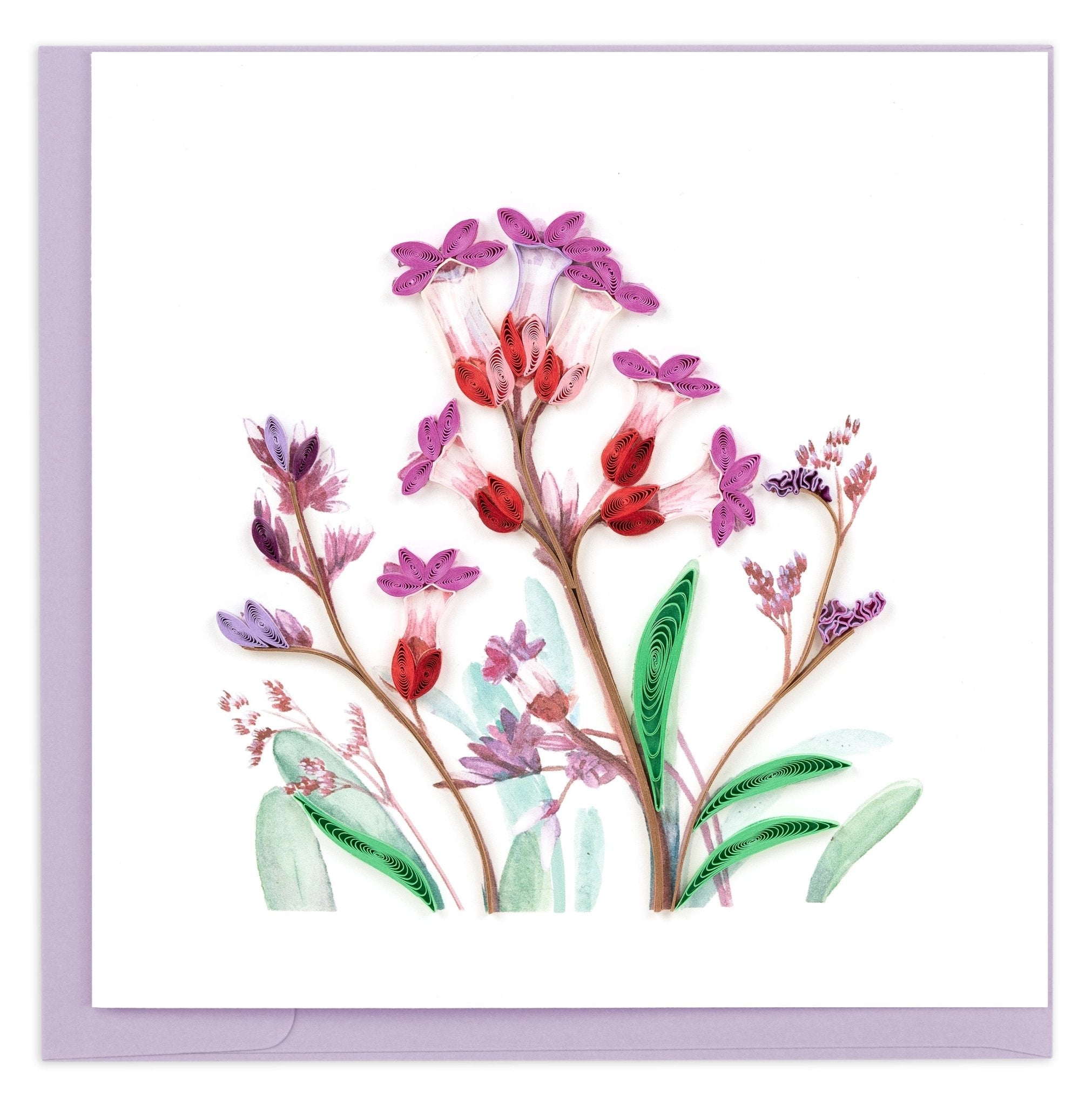 Quilled Qataf Greeting Card - Quilling Card - Greeting Card