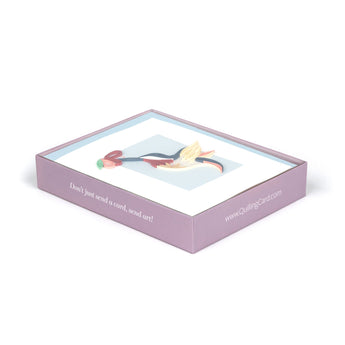 Decorative Birds Note Card Box Set - Quilling Card - Note Card Box Set