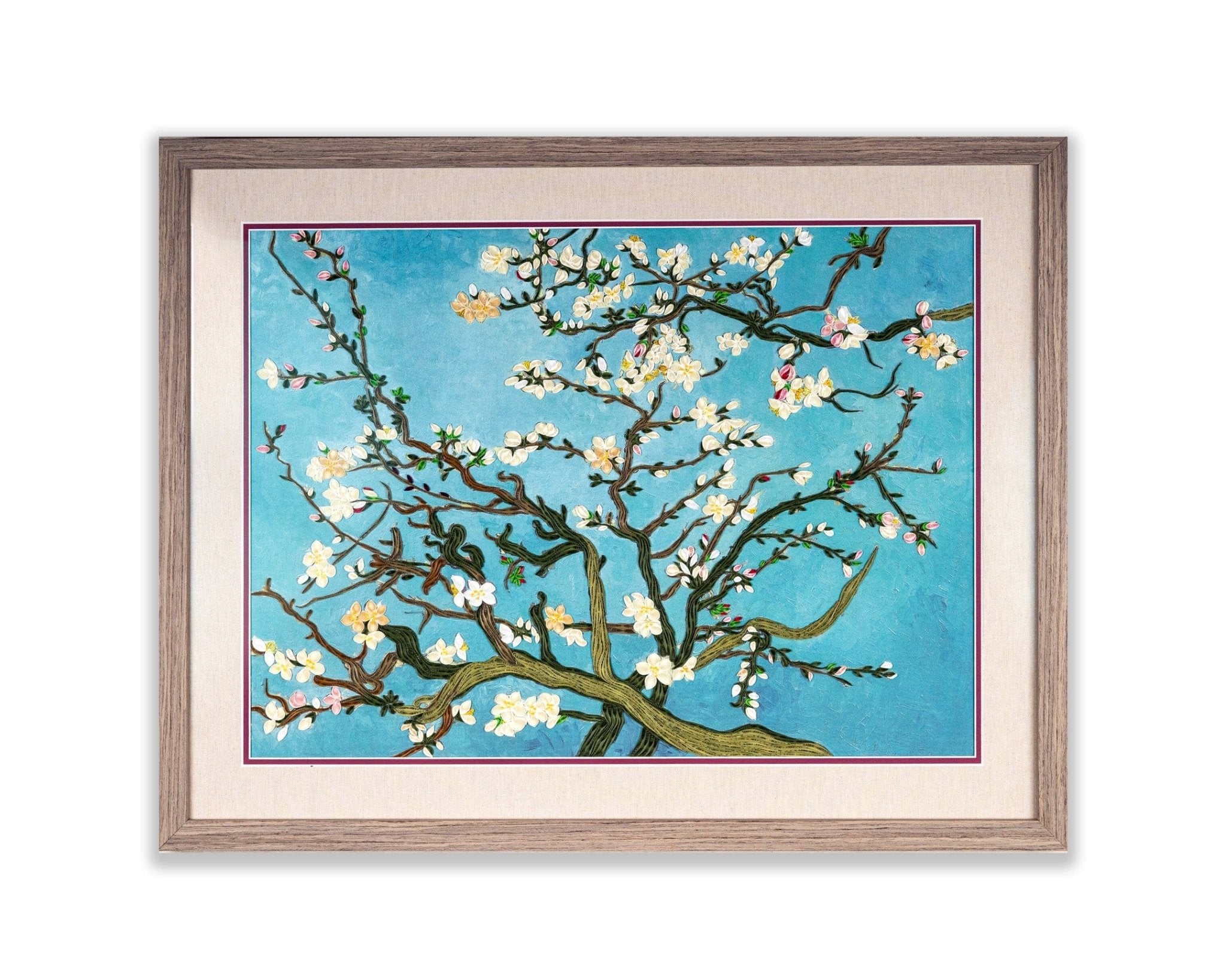 Gallery Artist Series - Quilled Almond Blossom, Van Gogh - Quilling Card - Artist Series