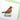 Quilled Robin with Worm Greeting Card - Quilling Card - Greeting Card