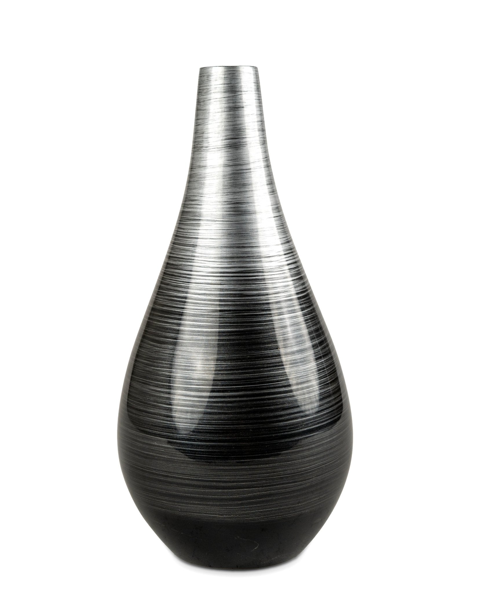 Hand - painted Lacquer Vase (LVP - 973C_13) - Quilling Card - Lacquerware