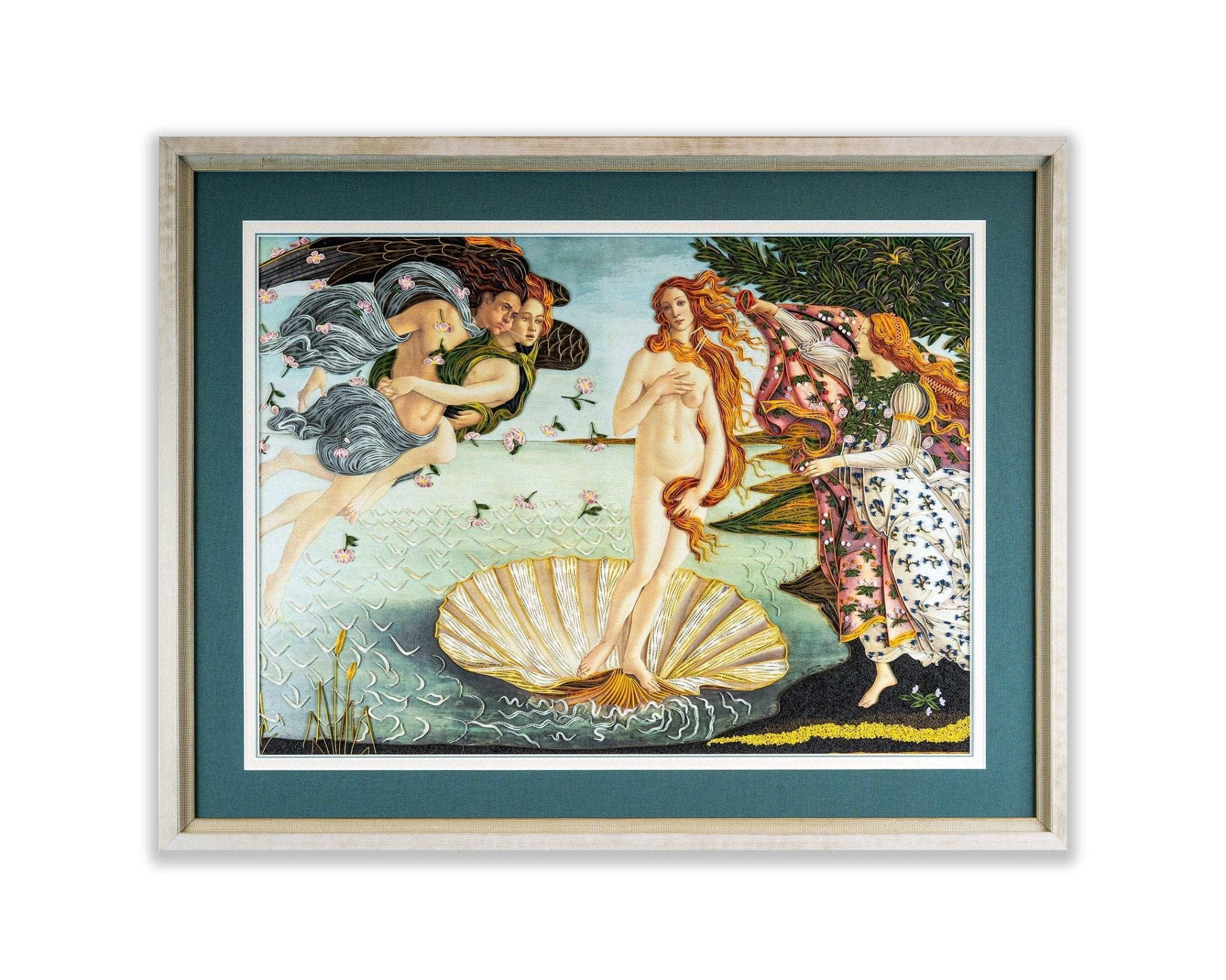 Gallery Artist Series - The Birth of Venus, Botticelli - Quilling Card - Artist Series