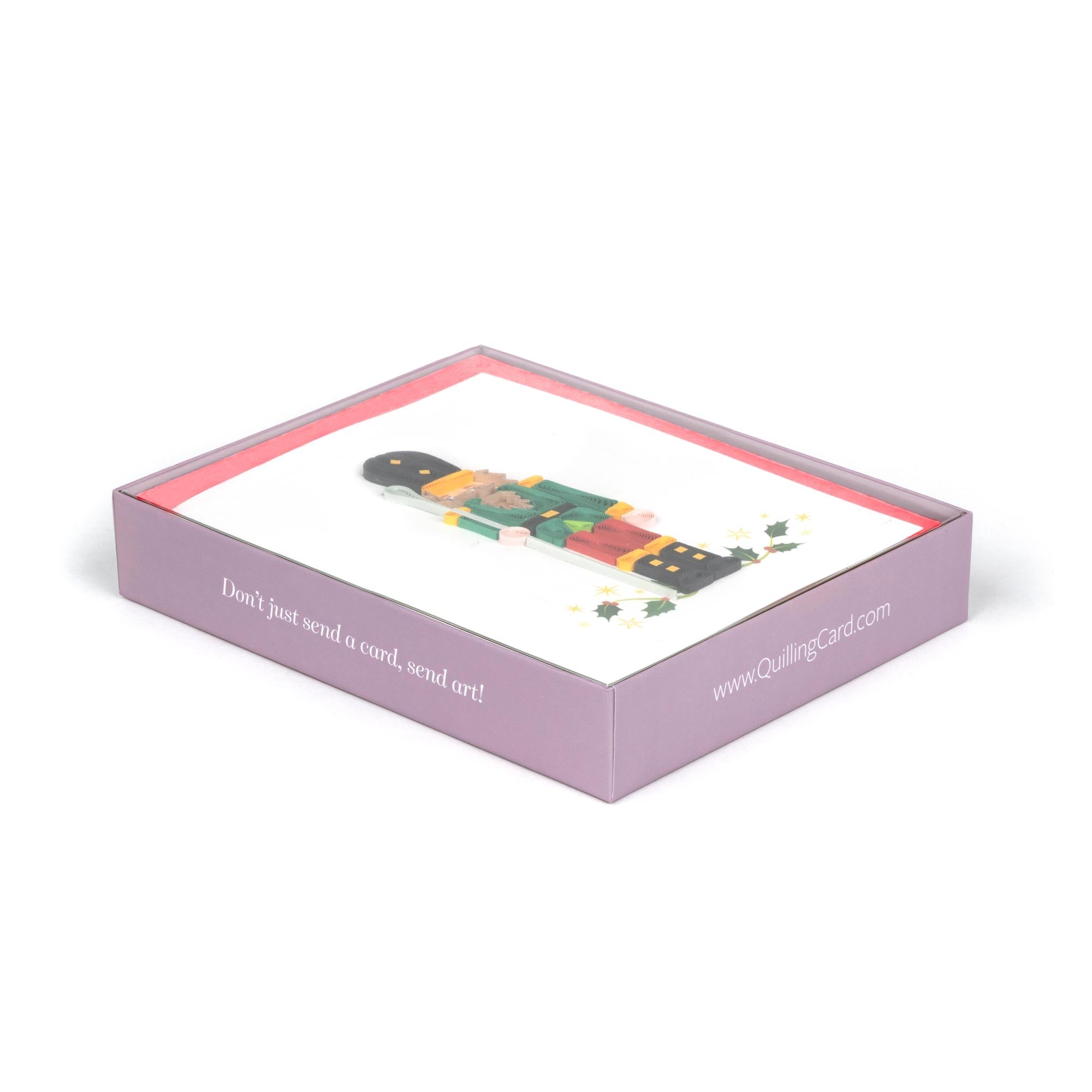 Nutcracker Note Card Box Set - Quilling Card - Note Card Box Set