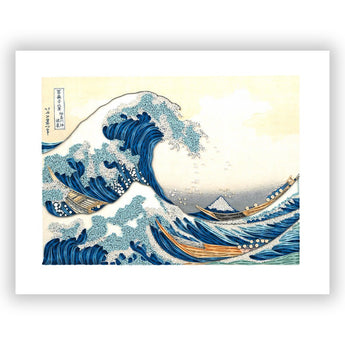 Art - Size Artist Series - The Great Wave off Kanagawa, Hokusai - Quilling Card - Artist Series
