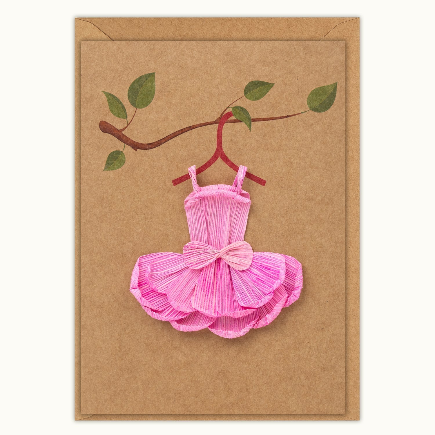 Baby Girl Baby Arrival Handmade Card - Quilling Card - Greeting Card