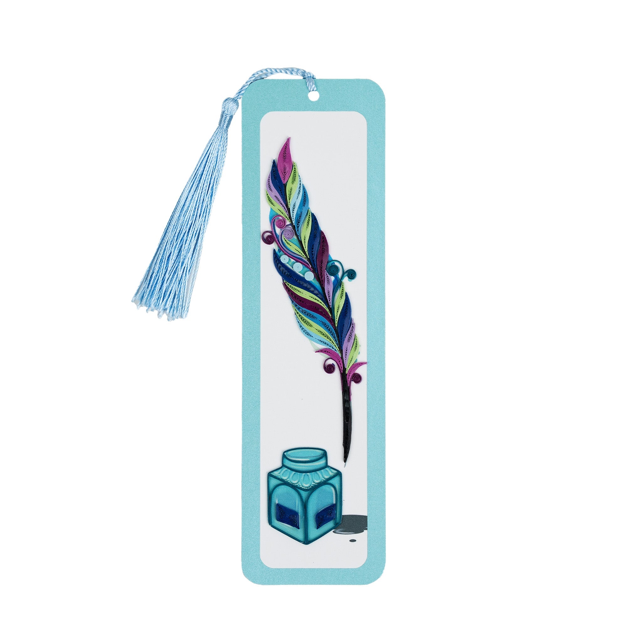 Quill & Ink Handmade Quilled Paper Bookmark - Quilling Card - Bookmark