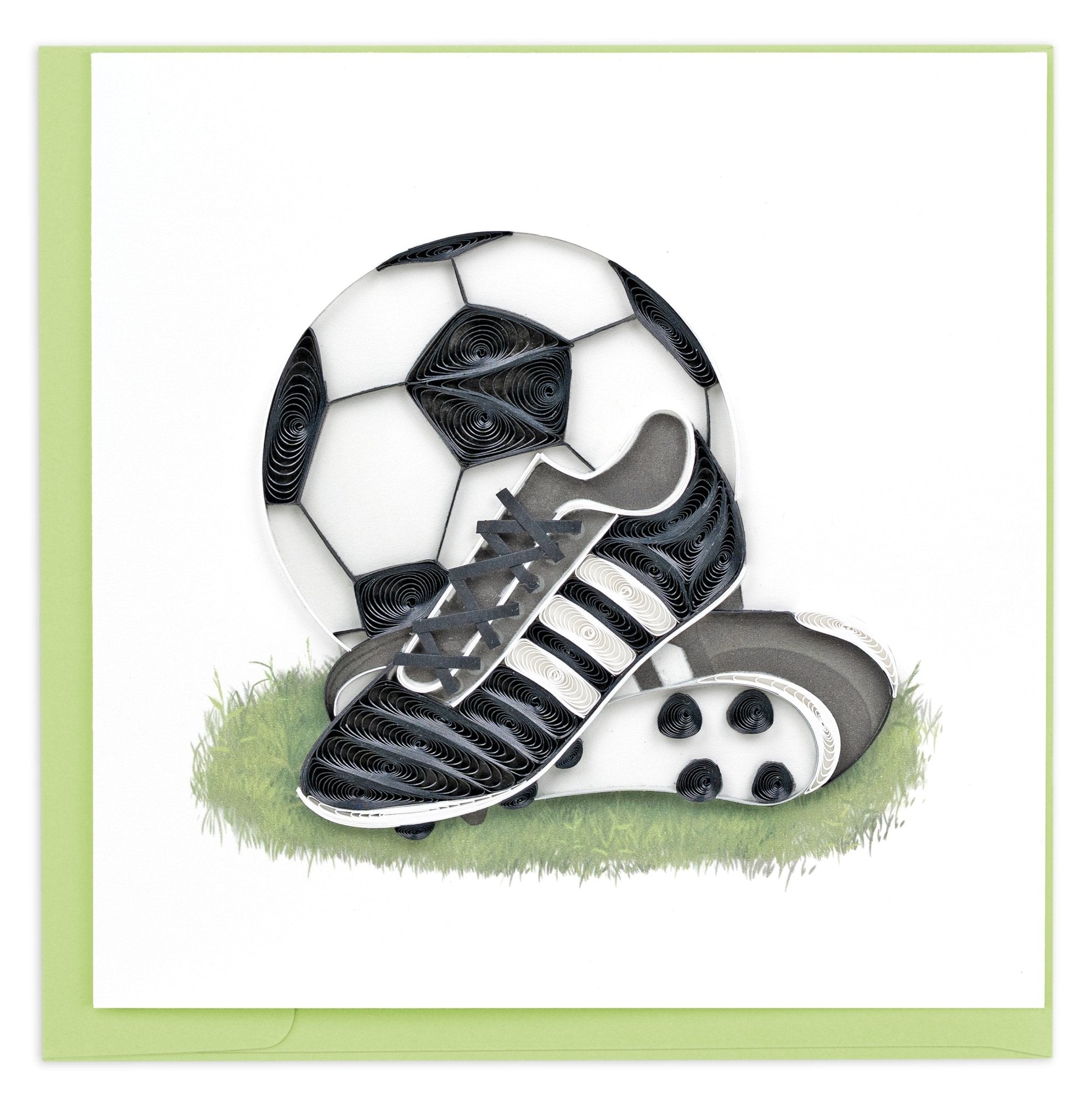 Quilled Football Greeting Card - Quilling Card - Greeting Card