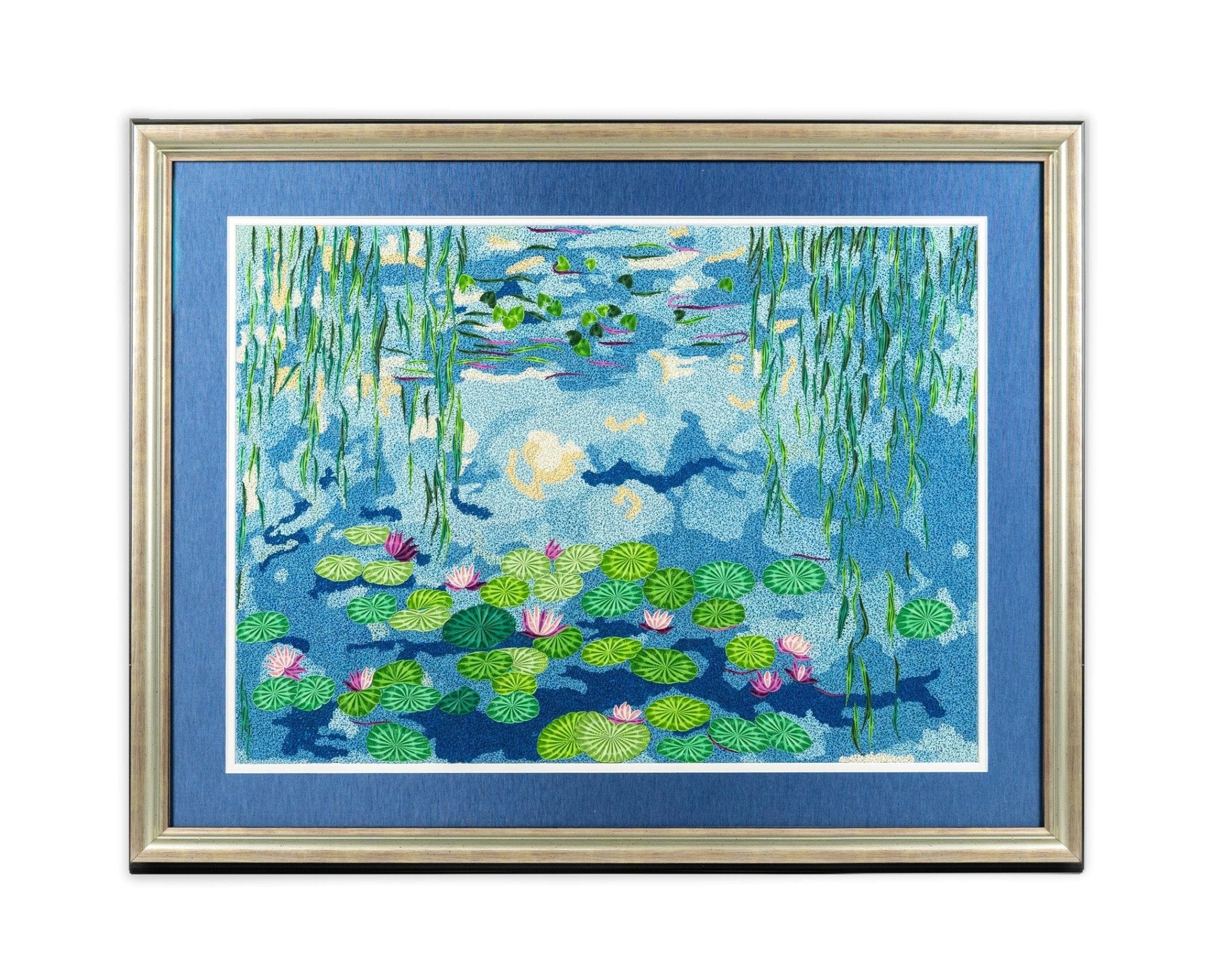 Gallery Artist Series - Quilled Water Lilies, Monet - Quilling Card - Artist Series