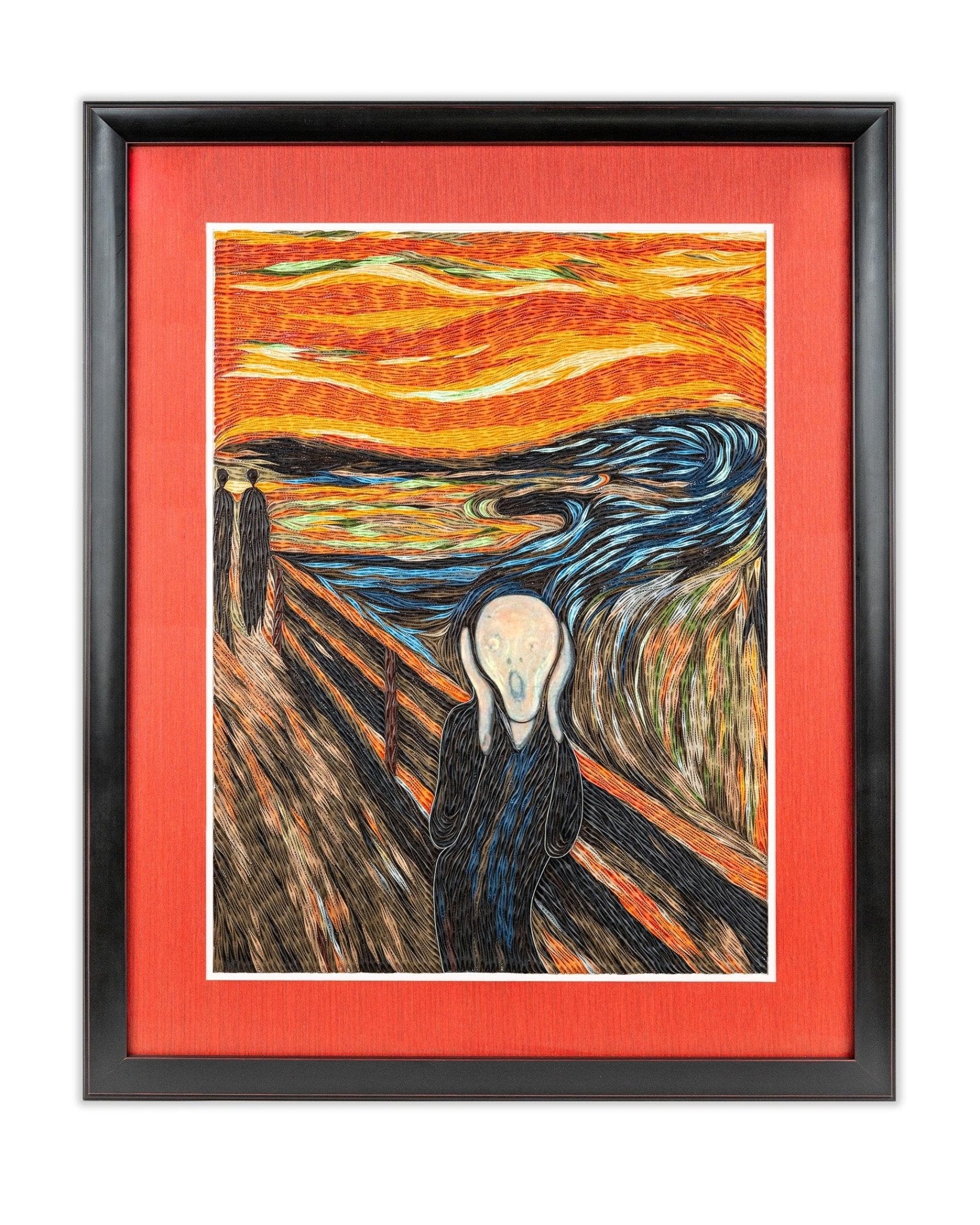 Gallery Artist Series - Quilled The Scream, Munch - Quilling Card - Artist Series