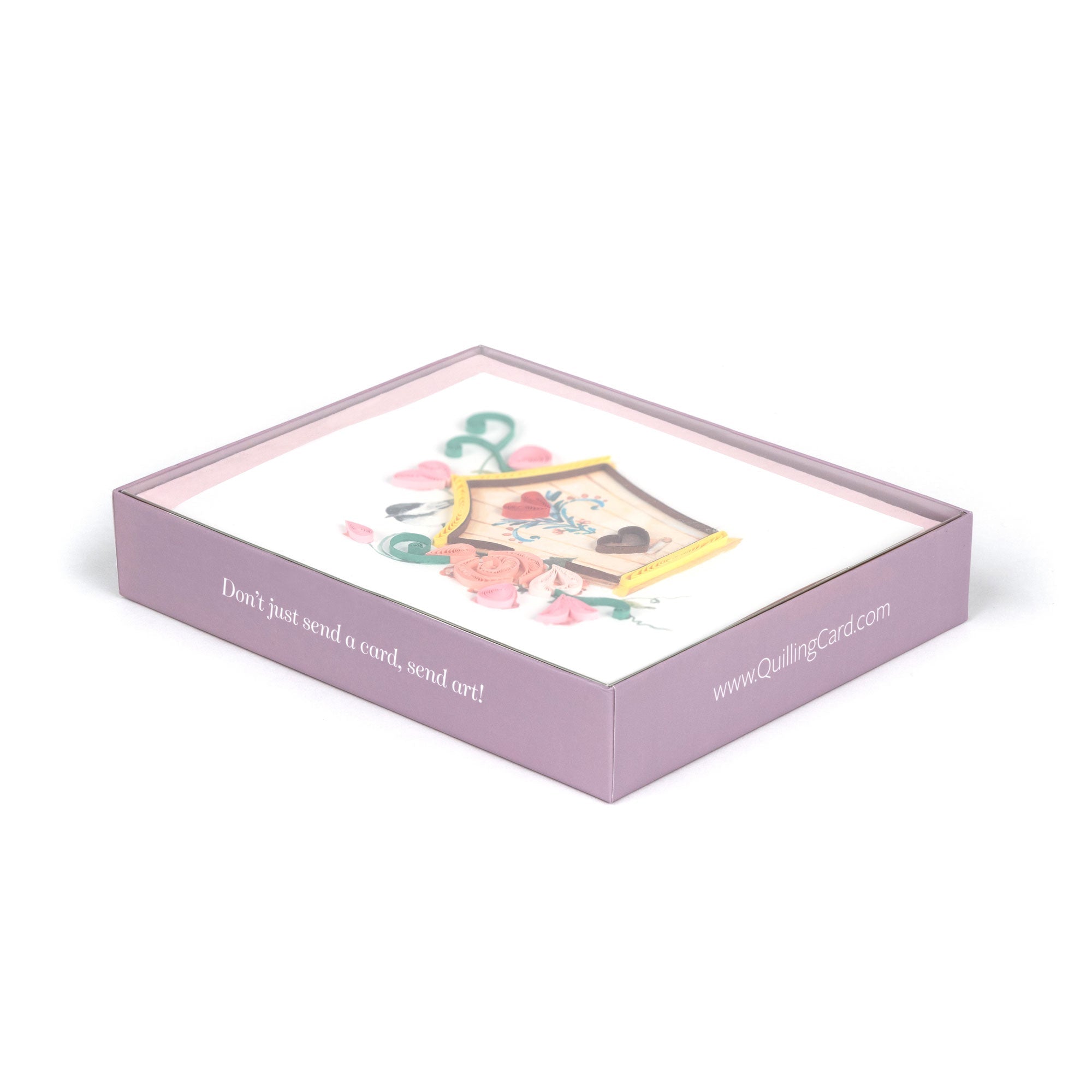 Birdhouses Note Card Box Set - Quilling Card - Note Card Box Set