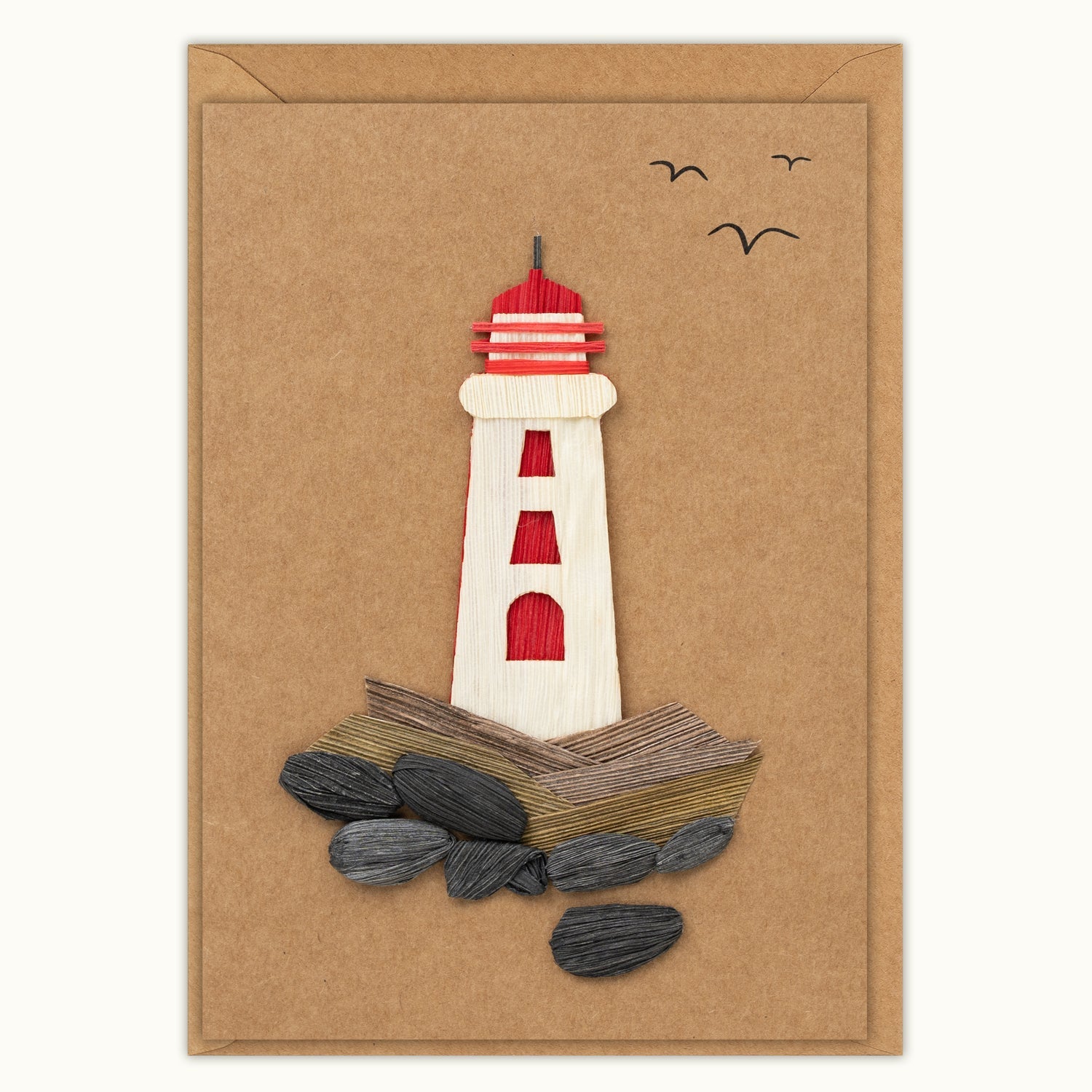 Lighthouse Handmade Greeting Card