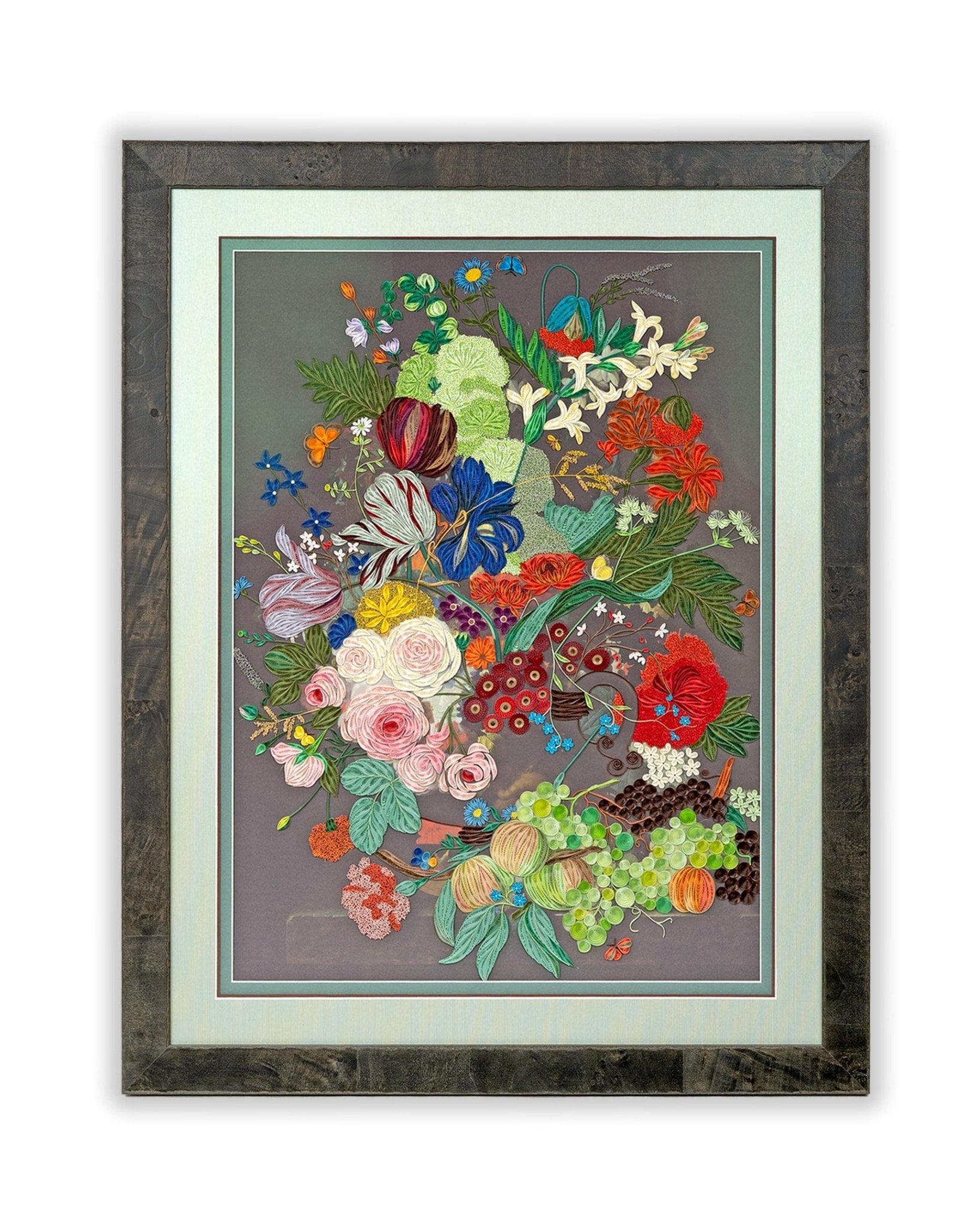 Gallery Artist Series – Still Life with Flowers and Fruit, van Huysum - Quilling Card - Artist Series