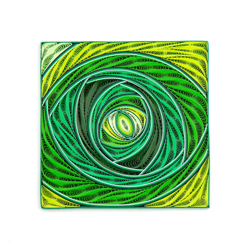 Quilled Dragon's Eye Wall Art