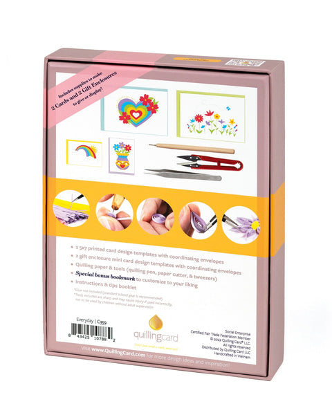 Create-a-Quill DIY Quilling Kit: Everyday - Bunyaad