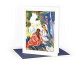 Quilled Artist Series - In the Meadow, Renoir Greeting Card