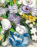 Quilled Artist Series - Spring Bouquet, Renoir Greeting Card