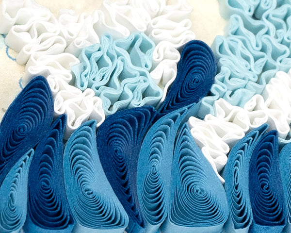 The Great Wave Off Kanagawa Quilling Card