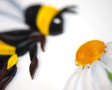 Detail shot of Quilled Bumble Bee Greeting Card