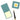 Quilled Sun Sticky Note Pad Cover - Quilling Card - Sticky Note Cover