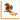 Quilled Squirrel Greeting Card - Quilling Card - Greeting Card