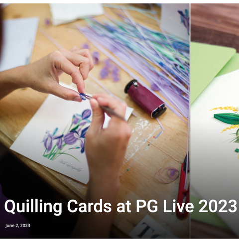 Meet the Maker: Quilling Card - Paper Source Blog