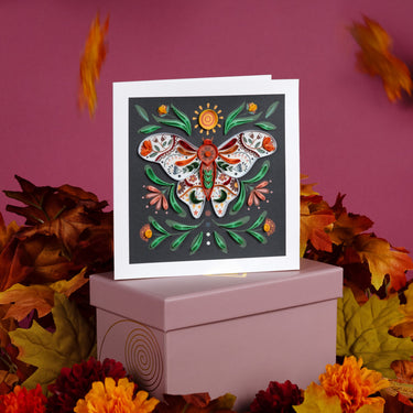 Introducing Our New Cottage Core Moth Card
