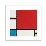 Art-Size Artist Series - Composition with Red, Blue and Yellow, Mondrian