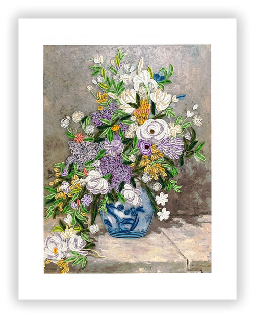 Quilled Art-Size Artist Series - Spring Bouquet, Renoir