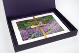 Quilled Art-Size Artist Series - The Artist's Garden at Giverny, Monet in luxury gift box