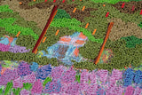 Detail shot of Quilled Art-Size Artist Series - The Artist's Garden at Giverny, Monet