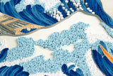 Detail of Quilled Art-Size Artist Series - The Great Wave off Kanagawa, Hokusai
