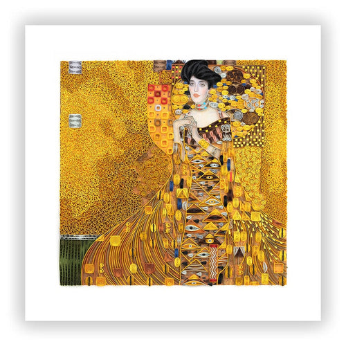 Quilled  Art-Size Artist Series - The Lady in Gold, Klimt