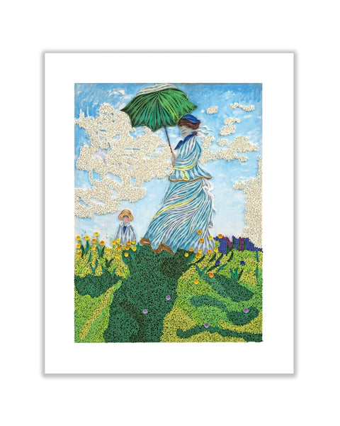 Art-Size Artist Series – Woman with a Parasol, Monet