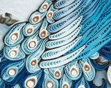 Limited Edition Art - Quilled Magnificent Peacock